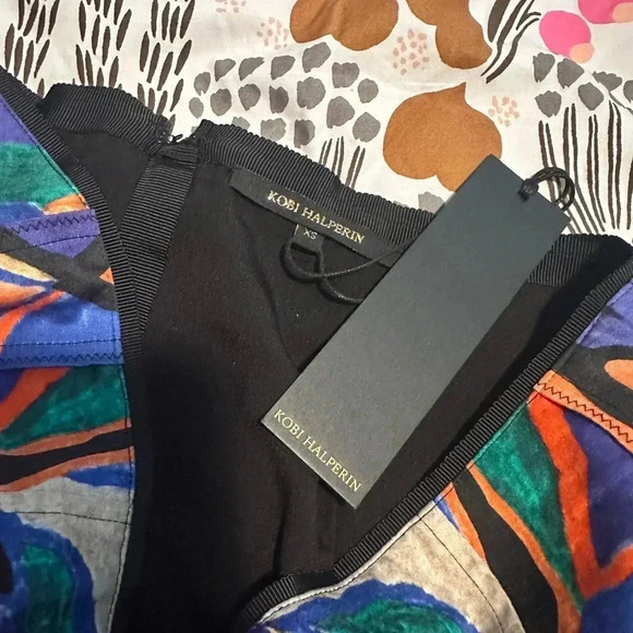 NWT size XS Kobi Halperin Jackie Printed Skirt - Picture 4 of 4